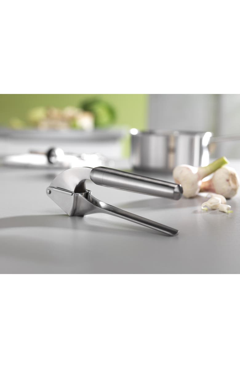 ZWILLING Pro Garlic Press, Alternate, color, Stainless Steel