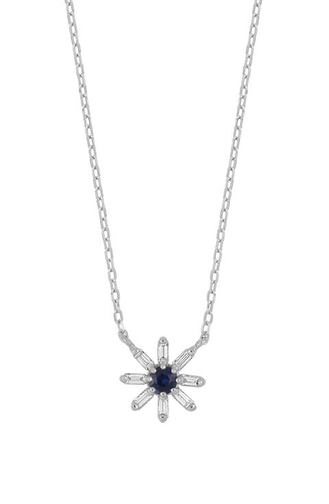 El Mar Sapphire & Diamond Pendant Necklace - 0.77ct. (Nordstrom Exclusive)