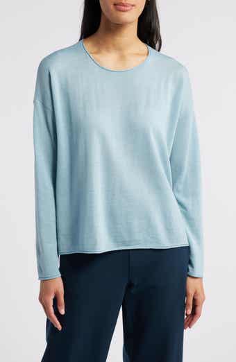 Eileen Fisher Crewneck Wool Sweater