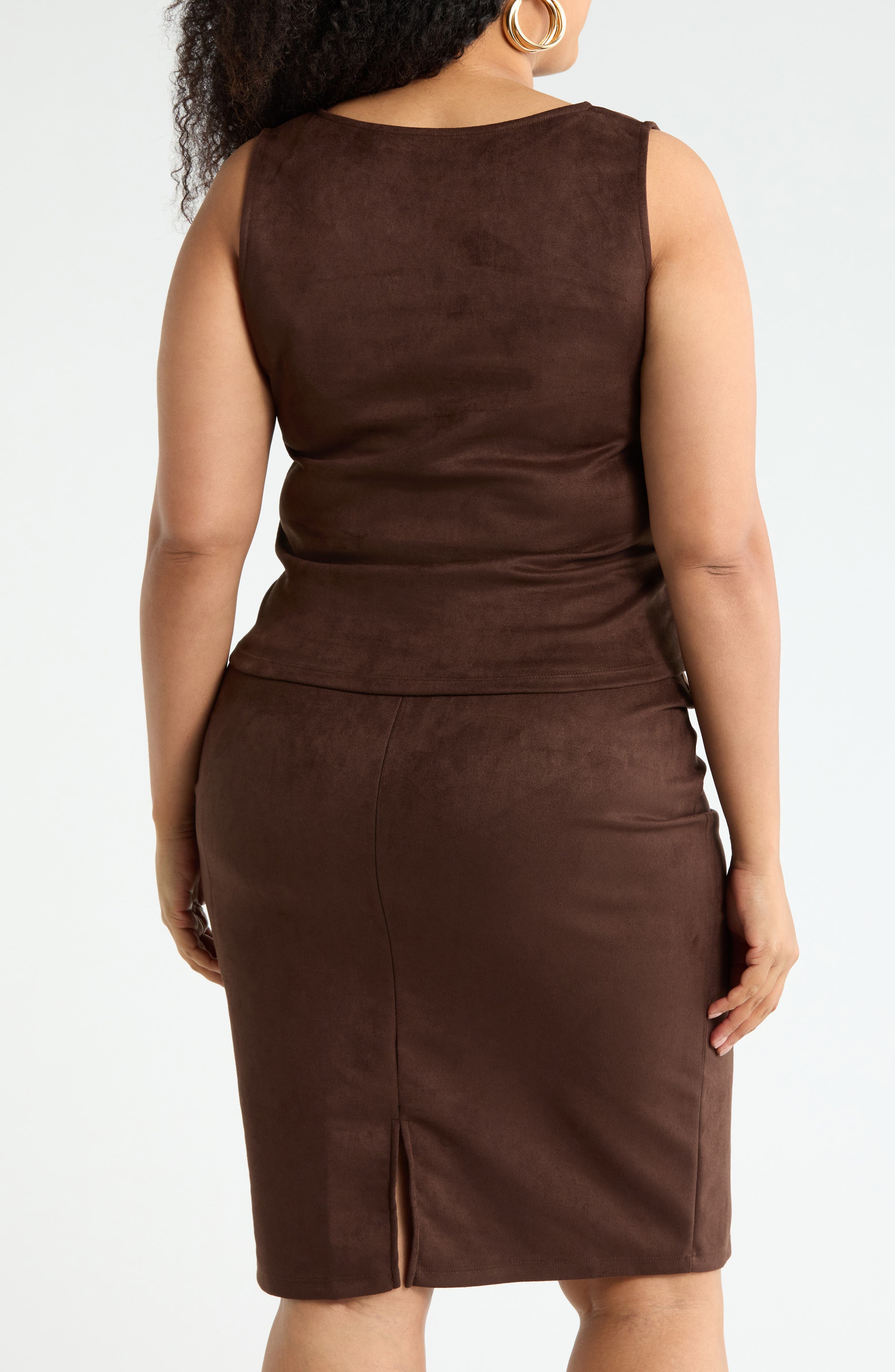 Faux Suede Shell - image 2