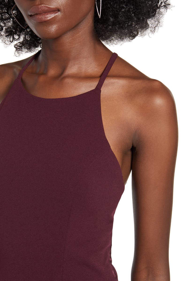 Speechless Lace Back Jumpsuit, Alternate, color,