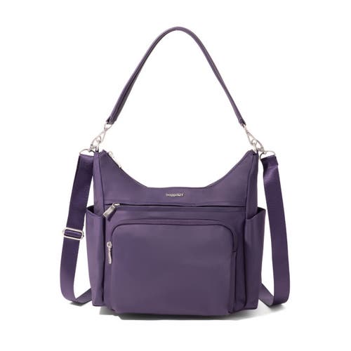Baggallini Nolita Convertible Hobo In Purple