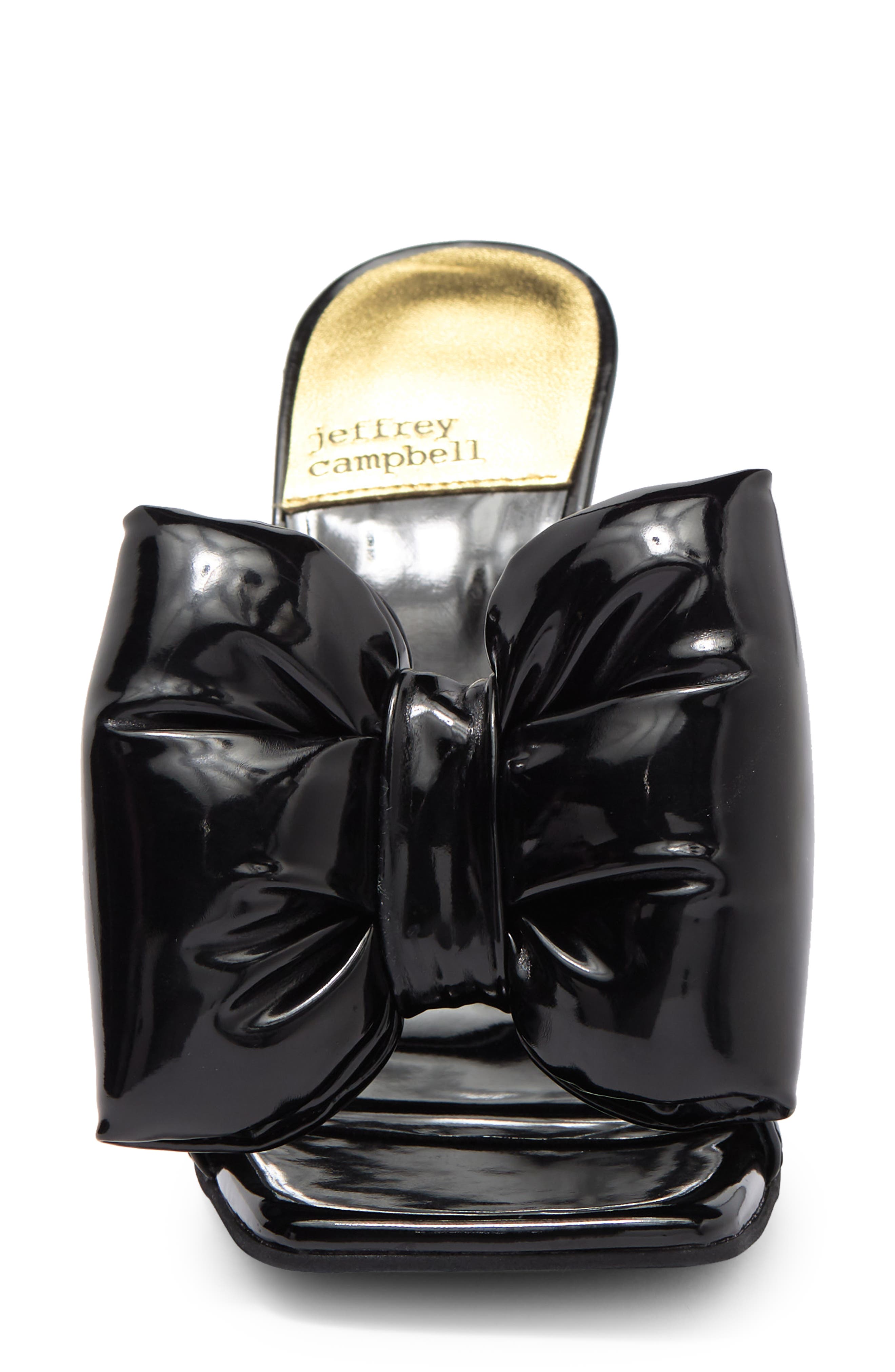 Jeffrey Campbell Bow Down Slide Sandal, Alternate, color, 