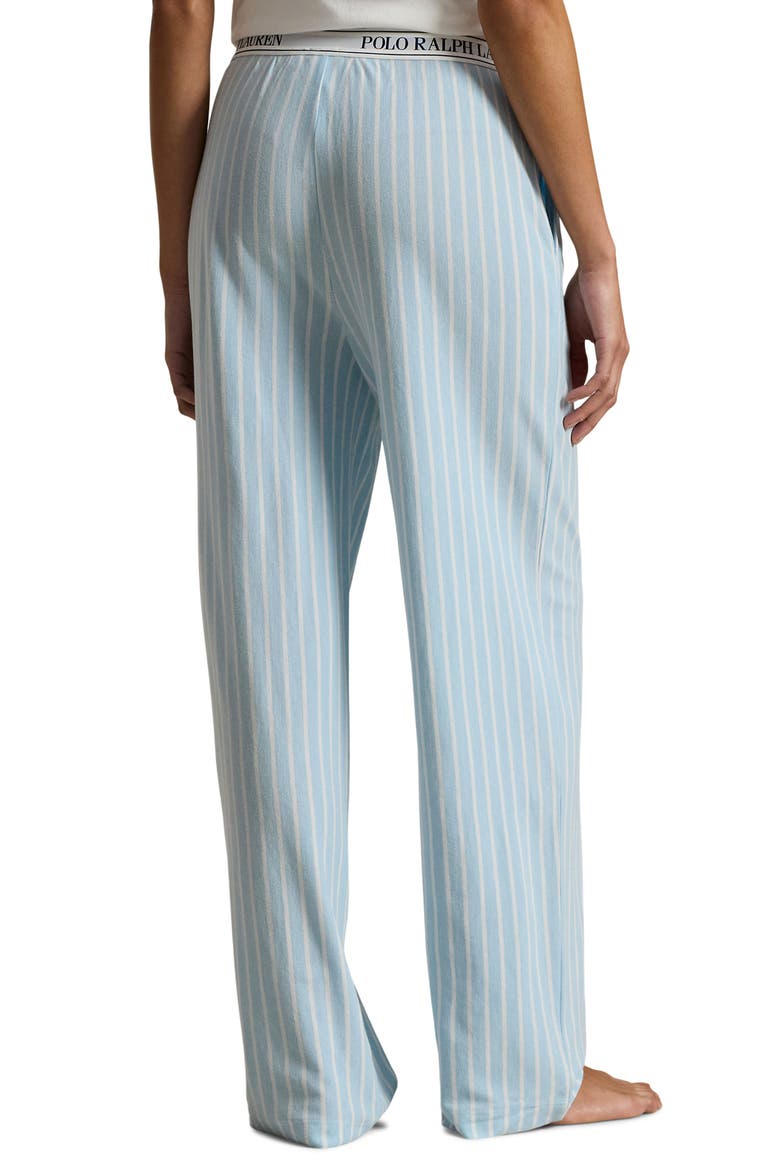 Logo Pajama Pants, Alternate, color, BALTIC SEA