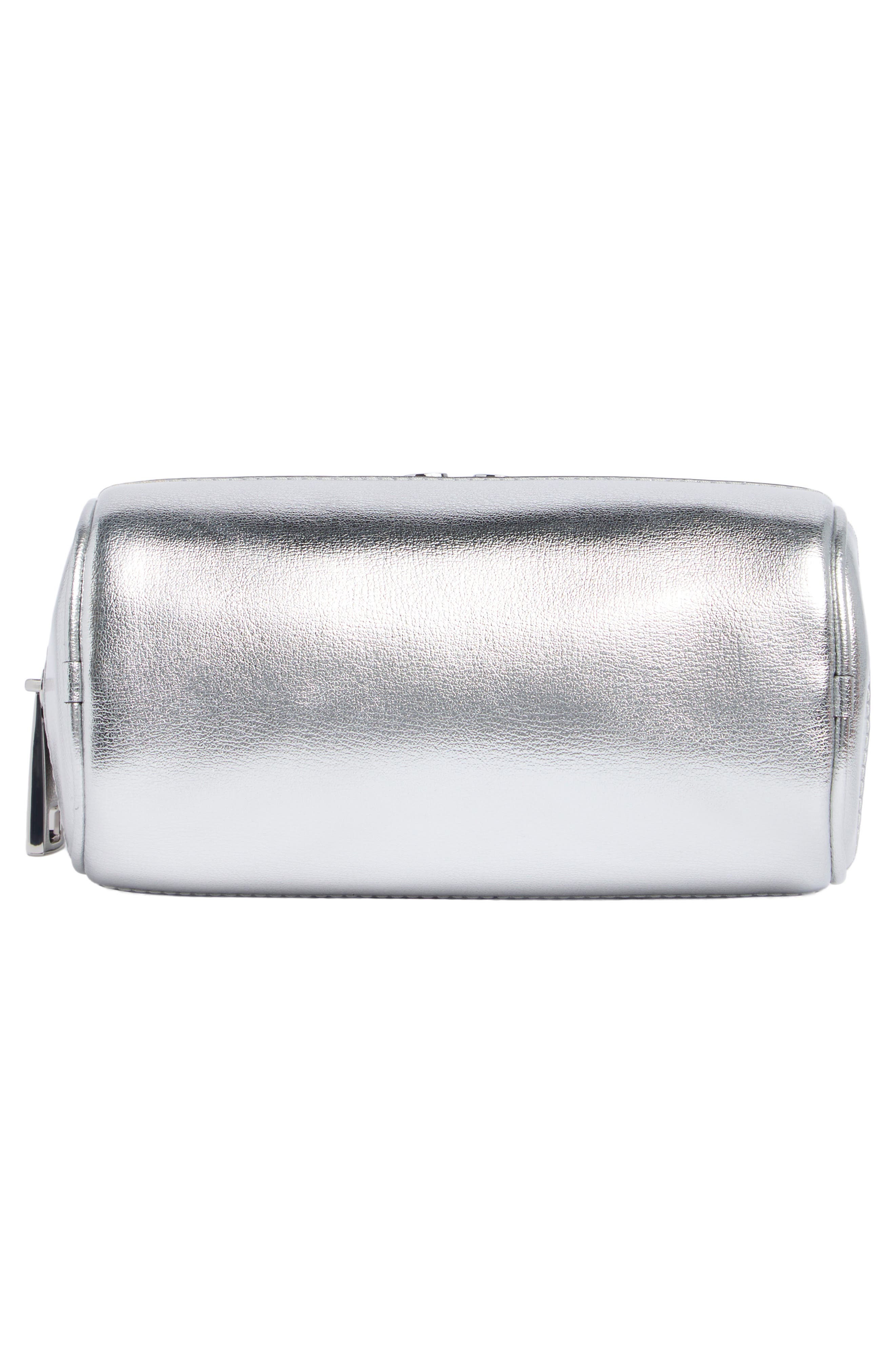 Small Bowling Bag, Alternate, color, SILVER