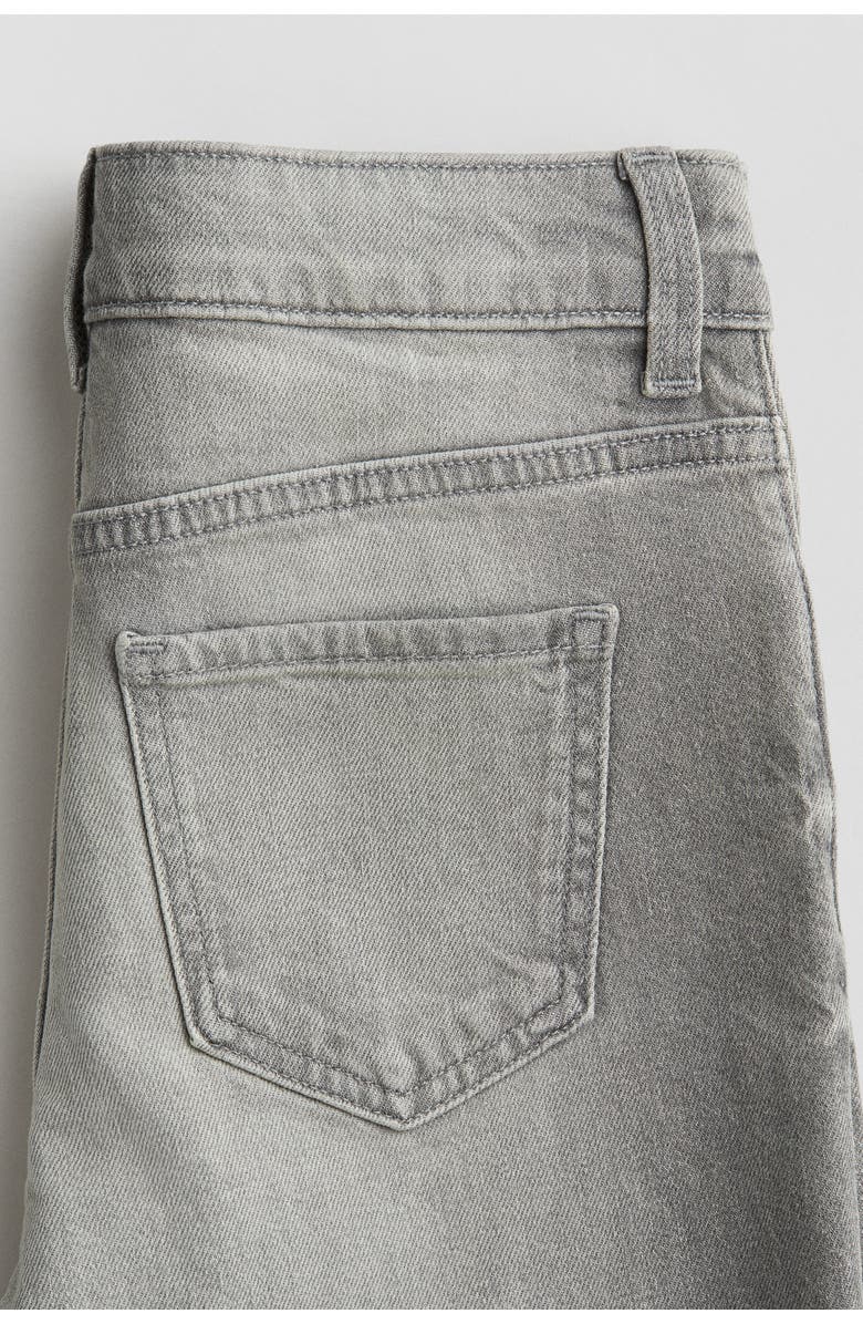 H&M Baggy Fit Bootcut Leg Jeans, Alternate, color, Washed Light Gray