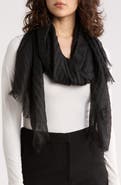NORDSTROM RACK Wide Pleated Scarf