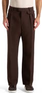 Manière De Voir Pierre Relaxed Fit Pleated Tailored Trousers