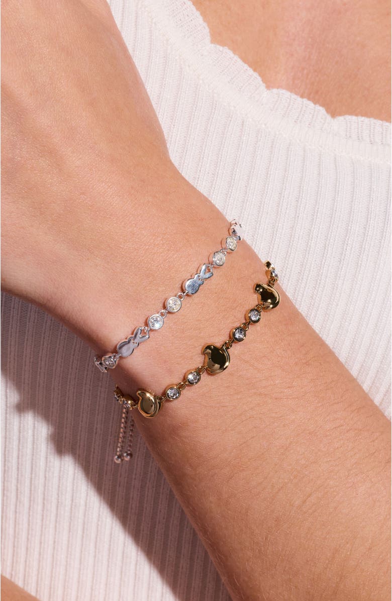 Alex and Ani Peeps<sup>®</sup> Chick Bolo Bracelet, Alternate, color, Gold