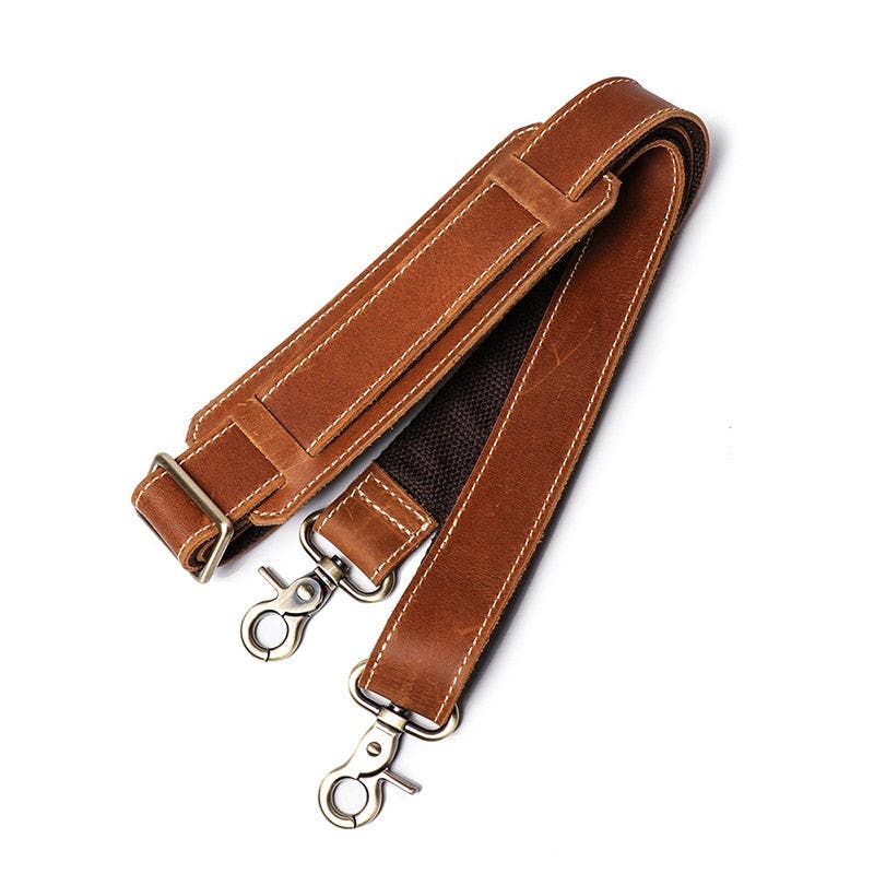 STEEL HORSE LEATHER The Bjorn Leather Laptop Bag | Vintage Leather Briefcase, Alternate, color, Brown