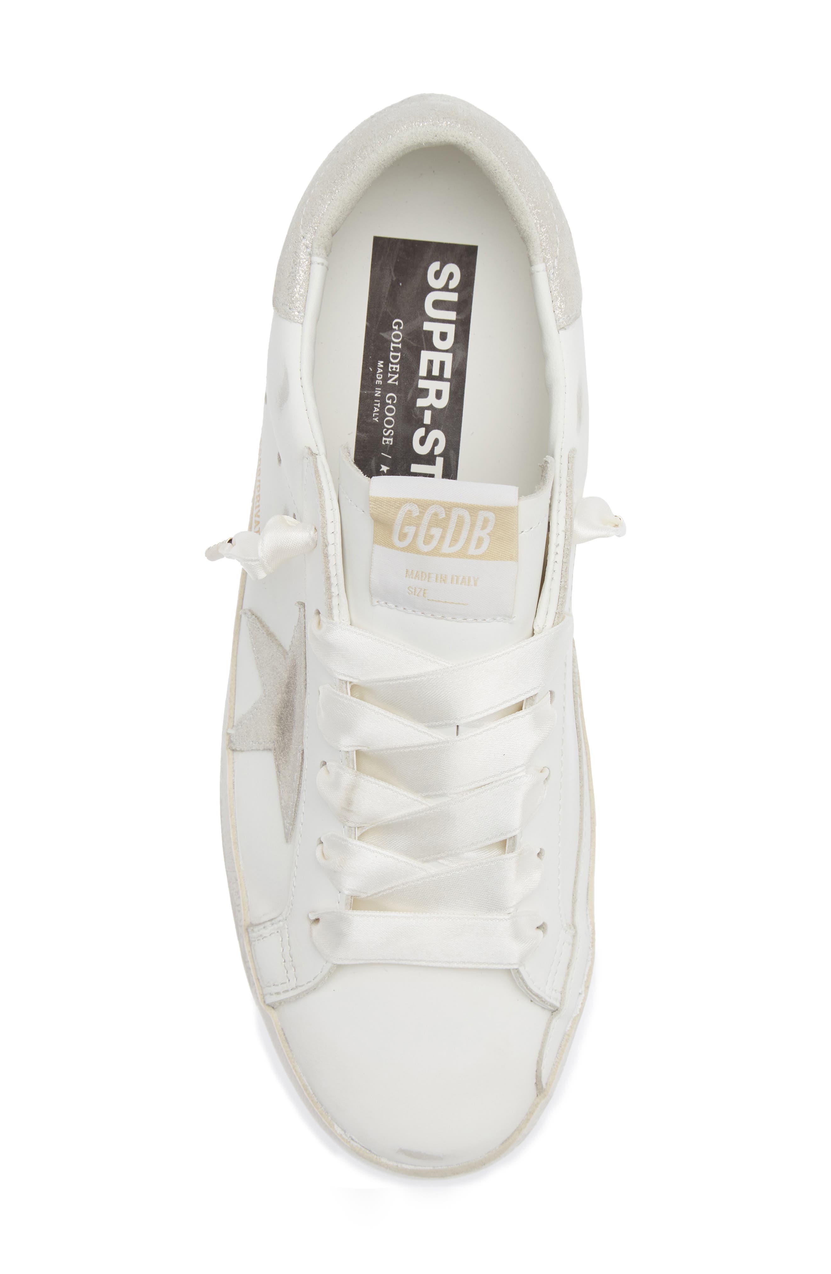 Superstar Sneaker, Alternate, color, WHITE/ PLATINUM