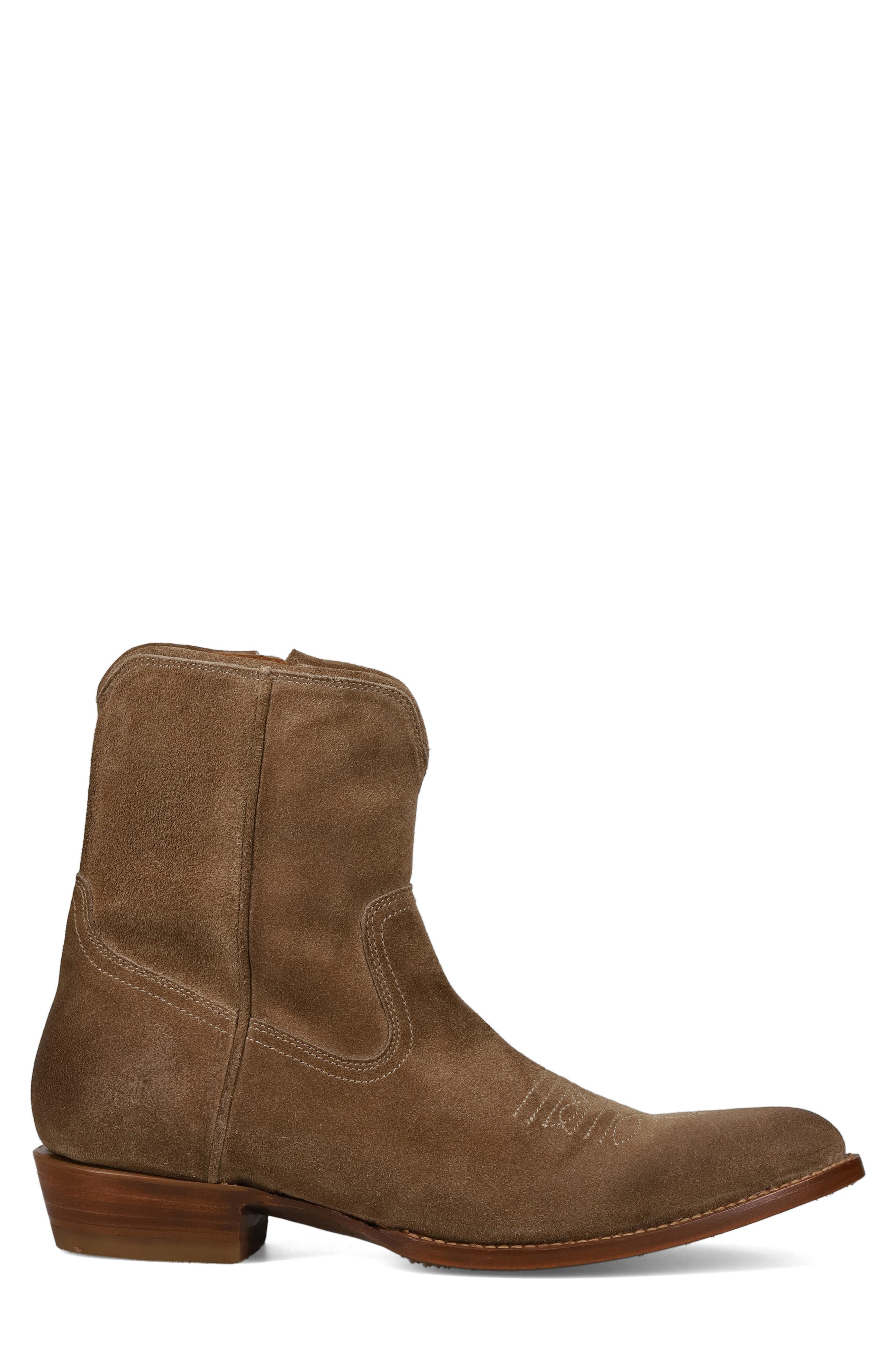 Frye <p>Austin Western Leather Boot (Men)</p>, Alternate, color, Mushroom