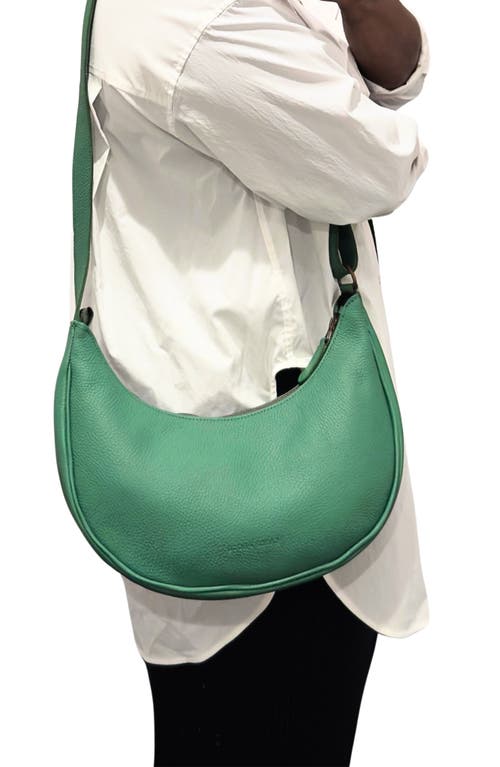 Sarep + Rose Moon Hobo Sling Bag 1.0 In Green