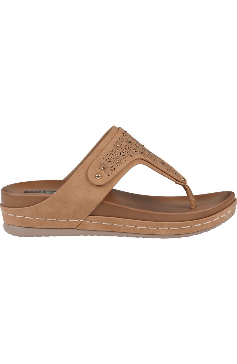 GC SHOES Tani Comfort Slide Sandal, Alternate, color, Tan