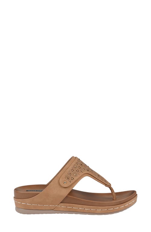 Gc Shoes Tani Comfort Slide Sandal In Tan