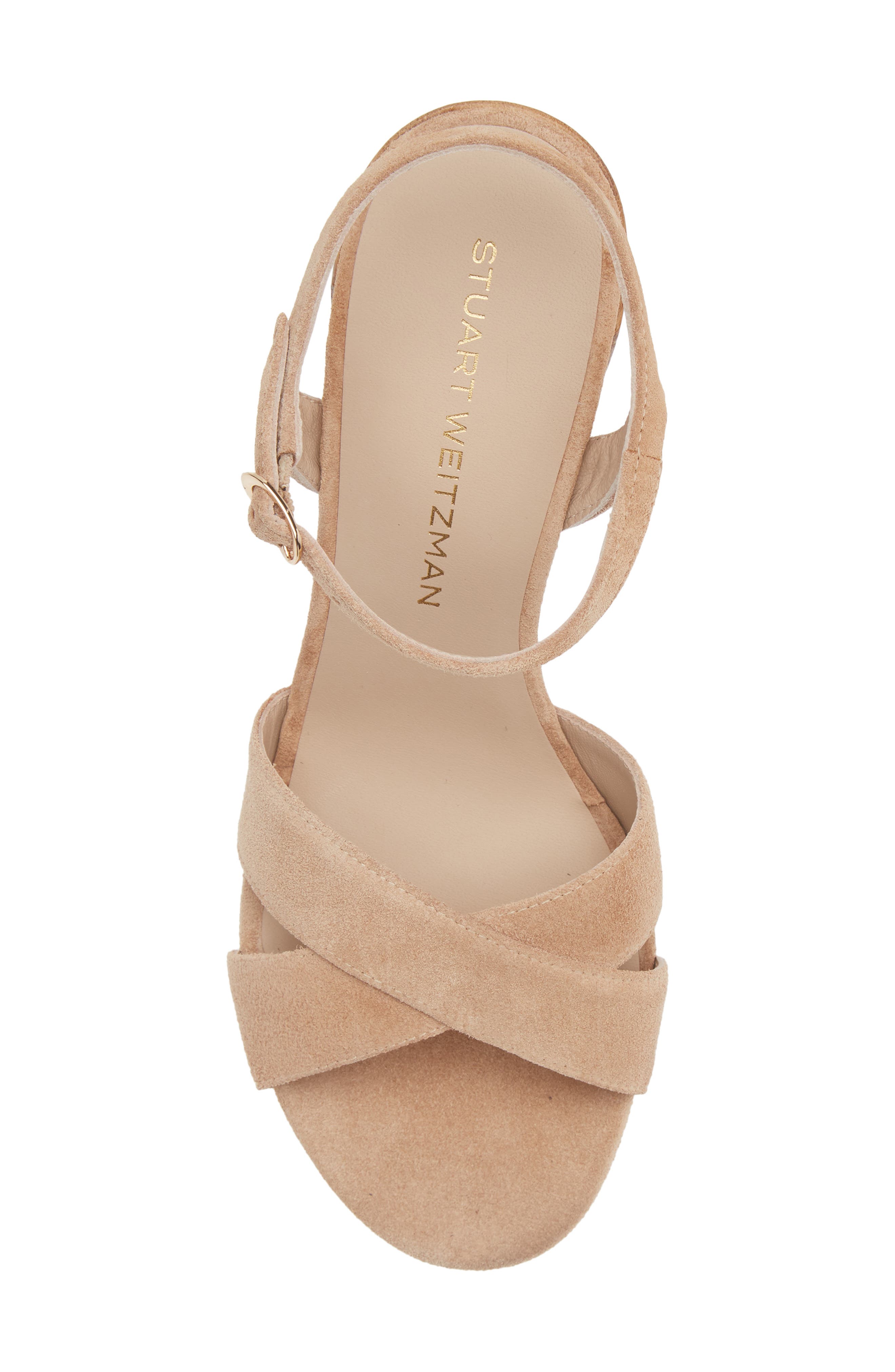Alyssa Ankle Strap Sandal, Alternate, color, NEW CAMEL