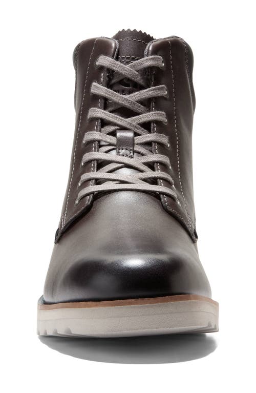Cole Haan Grand Woodbury Water Resistant Boot In Pavement/blueberry/drizzle