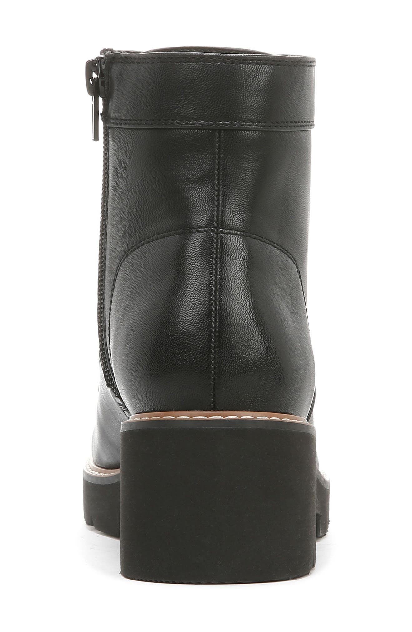Naturalizer Catherine Lace-Up Lug Sole Boot - Wide Width Available, Alternate, color, 