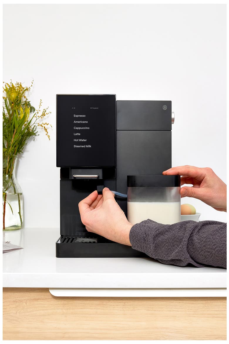TK-02 Automatic Espresso Machine, Alternate, color, BLACK