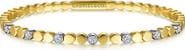 Gabriel & Co. Demure 14K Gold & Diamond Bangle Bracelet
