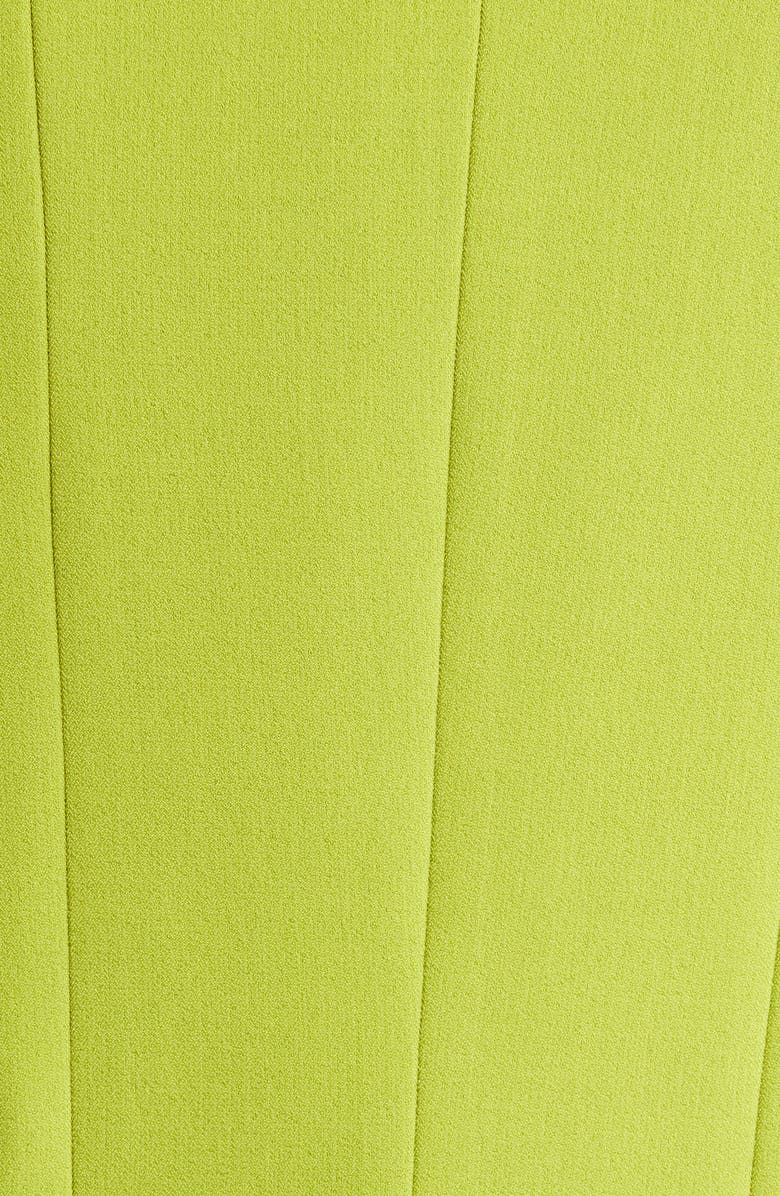 KASPER Cardigan-Style Stretch Crepe Blazer, Alternate, color, Kiwi