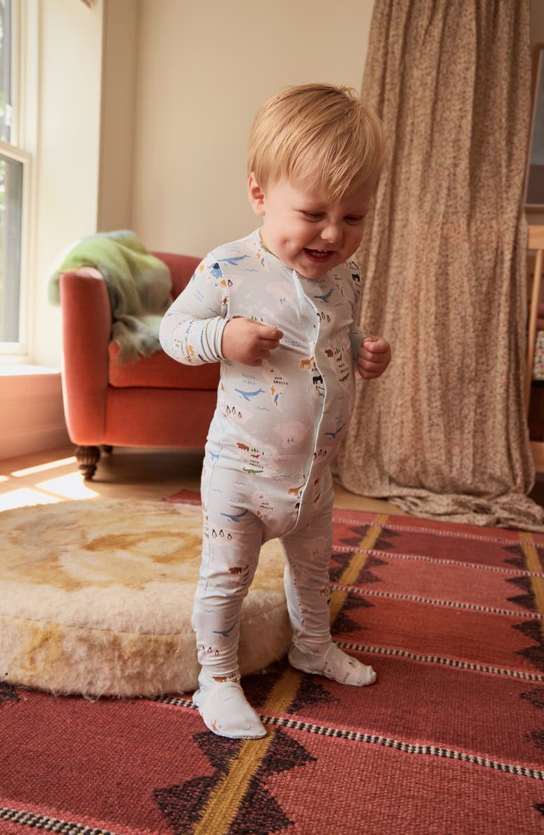 Magnetic Me Sea the World Magnetic Footie, Alternate, color, Blue