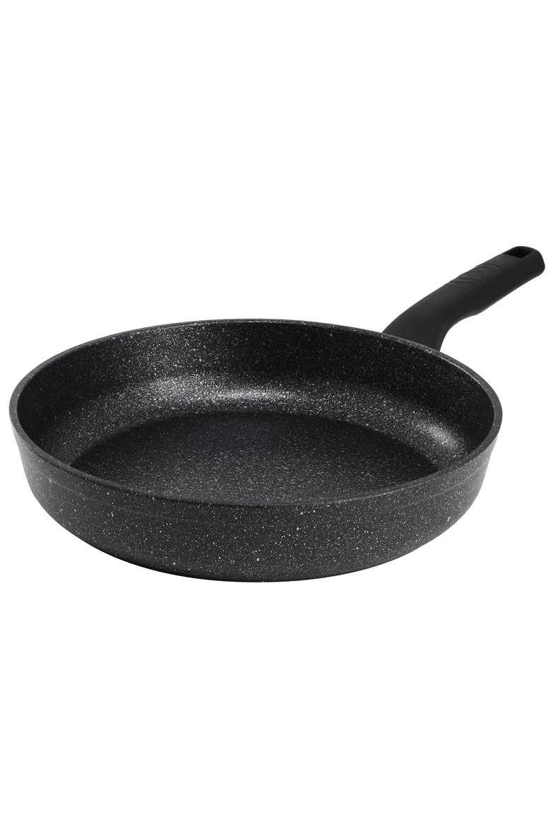 Ornella Nonstick 9.5 Inch Aluminum Frying Pan, Main, color, Black