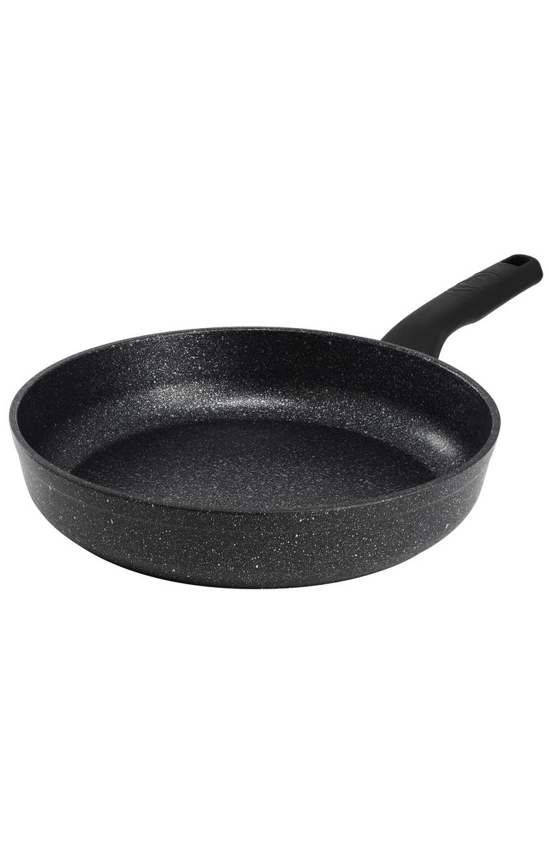 Korkmaz Ornella Nonstick 12 Inch Aluminum Frying Pan, Main, color, Black