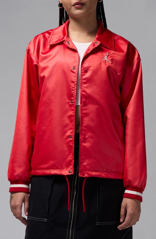 JORDAN JORDAN 40TH ANNIVERSARY WATER REPELLENT SATIN COACH'S JACKET