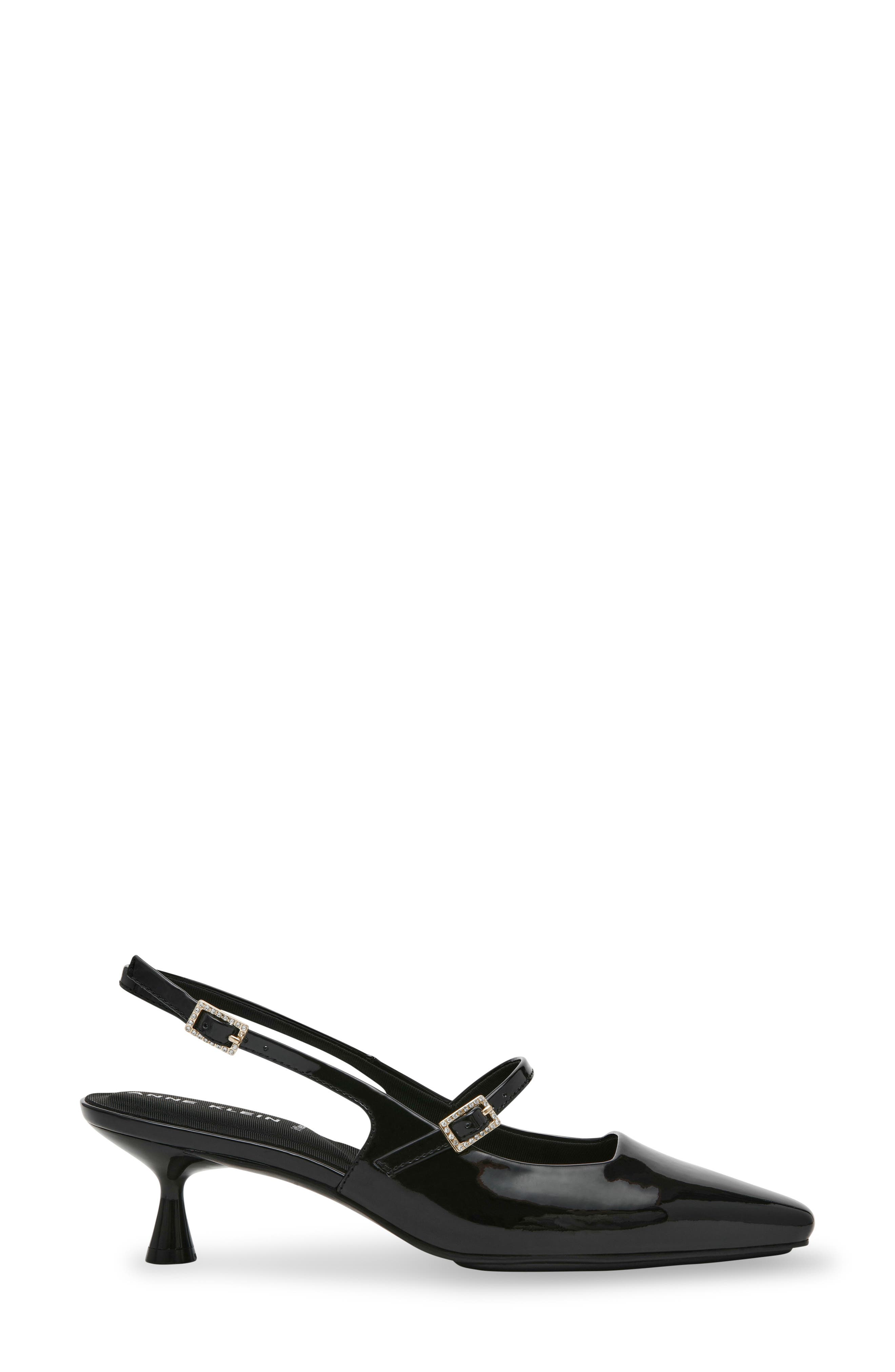 Anne Klein Tyra Slingback Mary Jane Kitten Heel Pump, Alternate, color, 