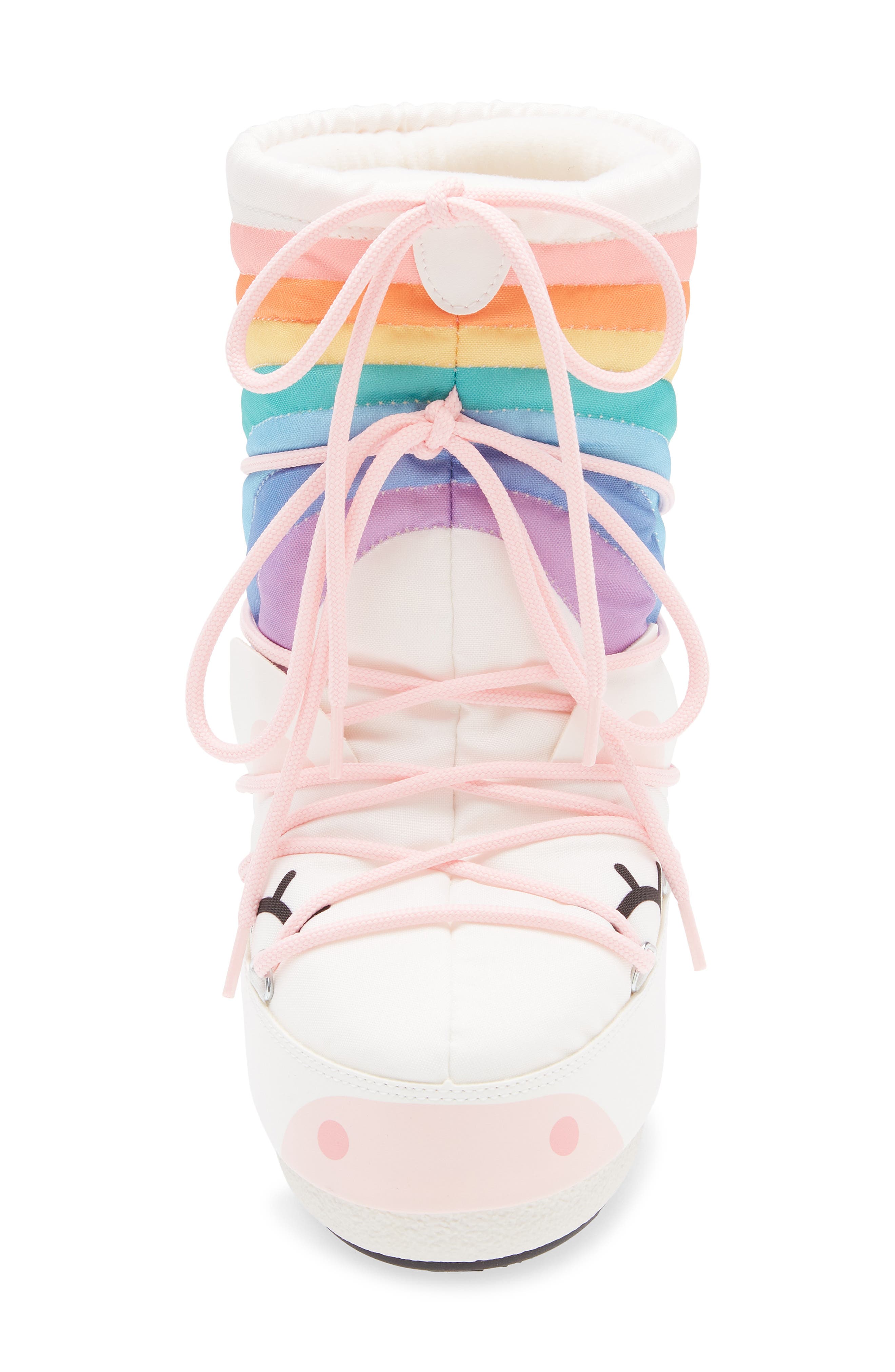Moon Boot<sup>®</sup> Kids' Icon Unicorn Boot, Alternate, color, White/ Multicolor