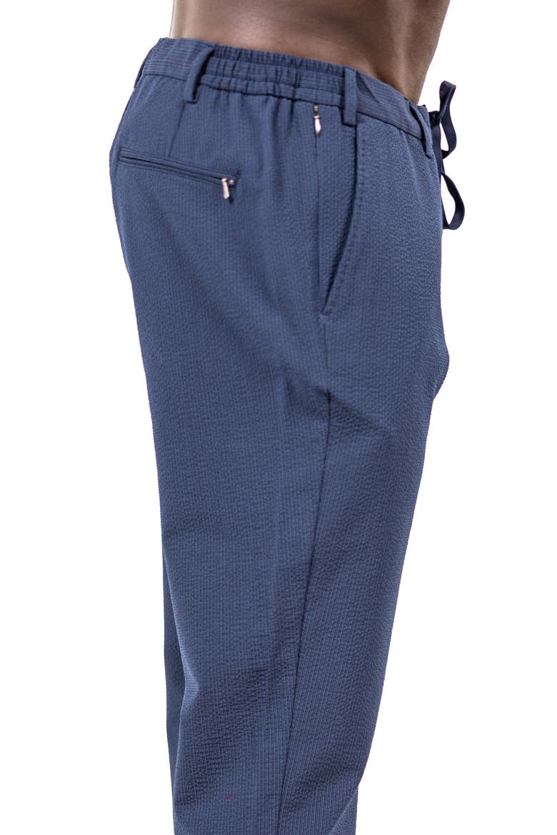 Marthyr Tapered Leg Drawstring Pants, Alternate, color, BLUE