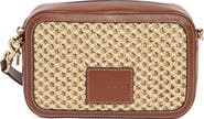 Marc Jacobs Straw Camera Crossbody Bag
