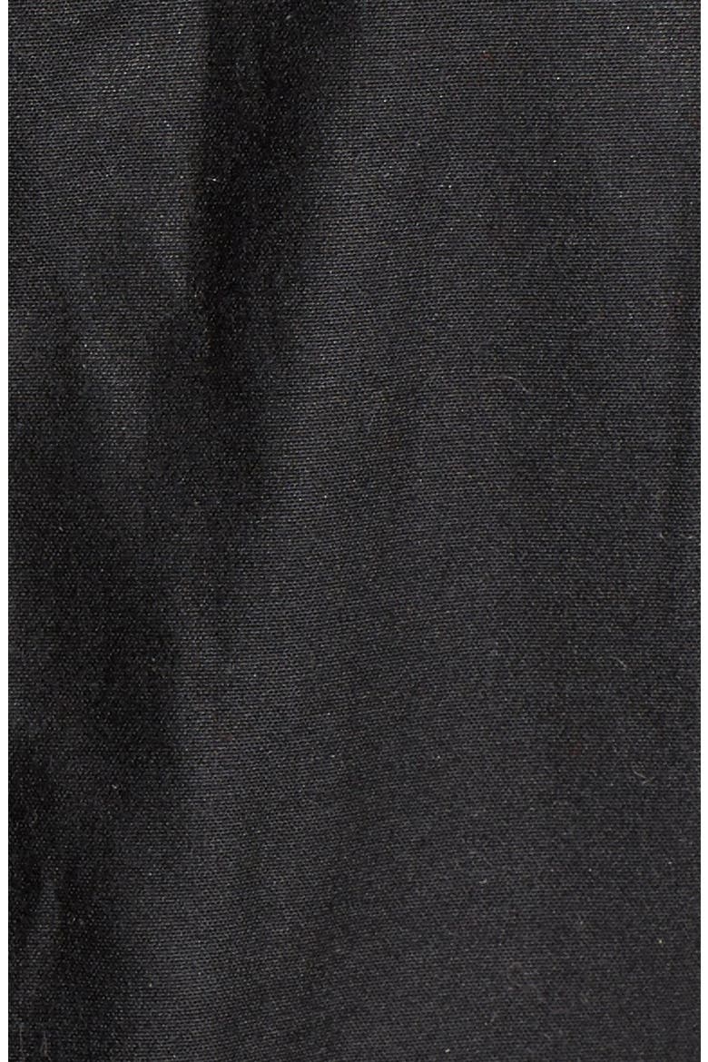 Waxed Cotton Utility Jacket, Alternate, color, BLACK