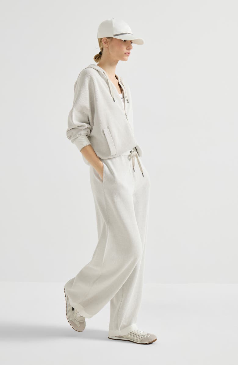 Brunello Cucinelli Track trousers, Alternate, color, Panama