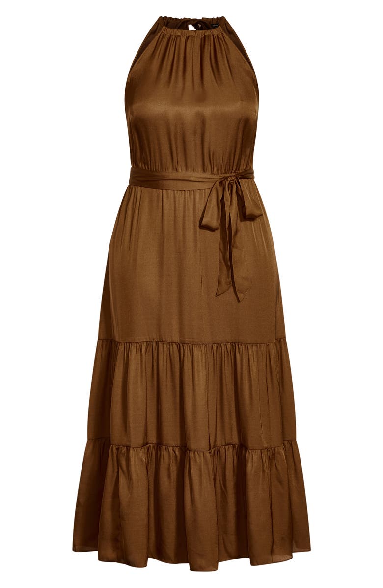 City Chic Tiered Maxi Dress, Alternate, color,