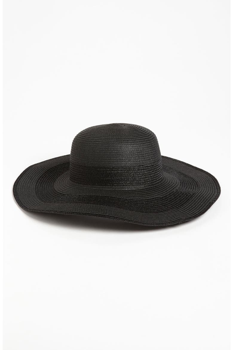 Floppy Hat, Main, color, BLACK