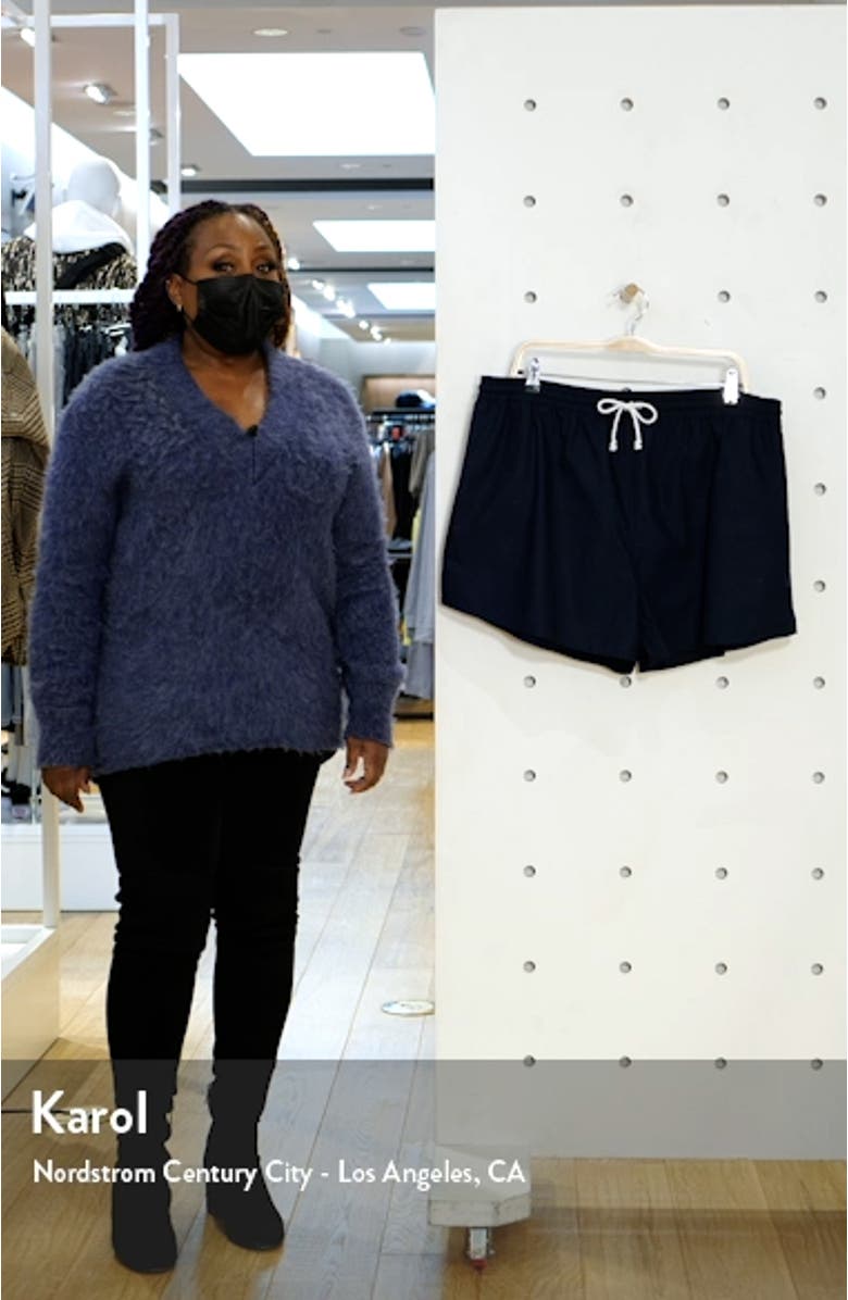 Drawstring Cotton Sport Shorts, sales video thumbnail