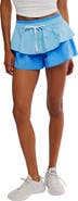Free People FP Movement Flex It High Rise Tiered Shorts
