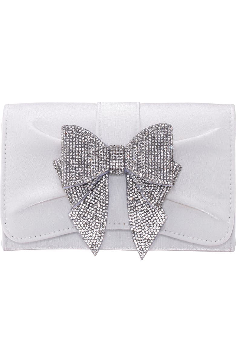 Nina Etta Clutch, Main, color, White