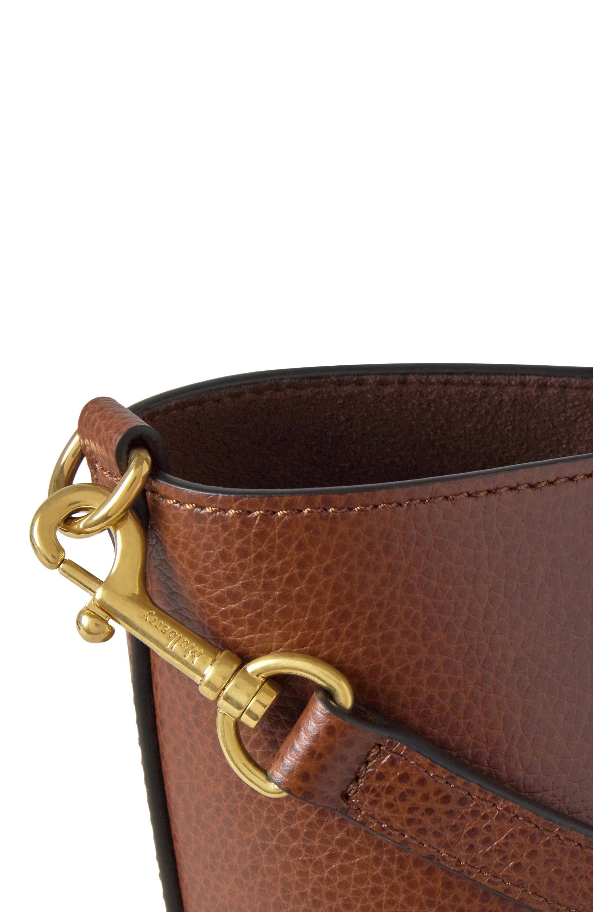 Mulberry Mini Bayswater Tote, Alternate, color, Oak