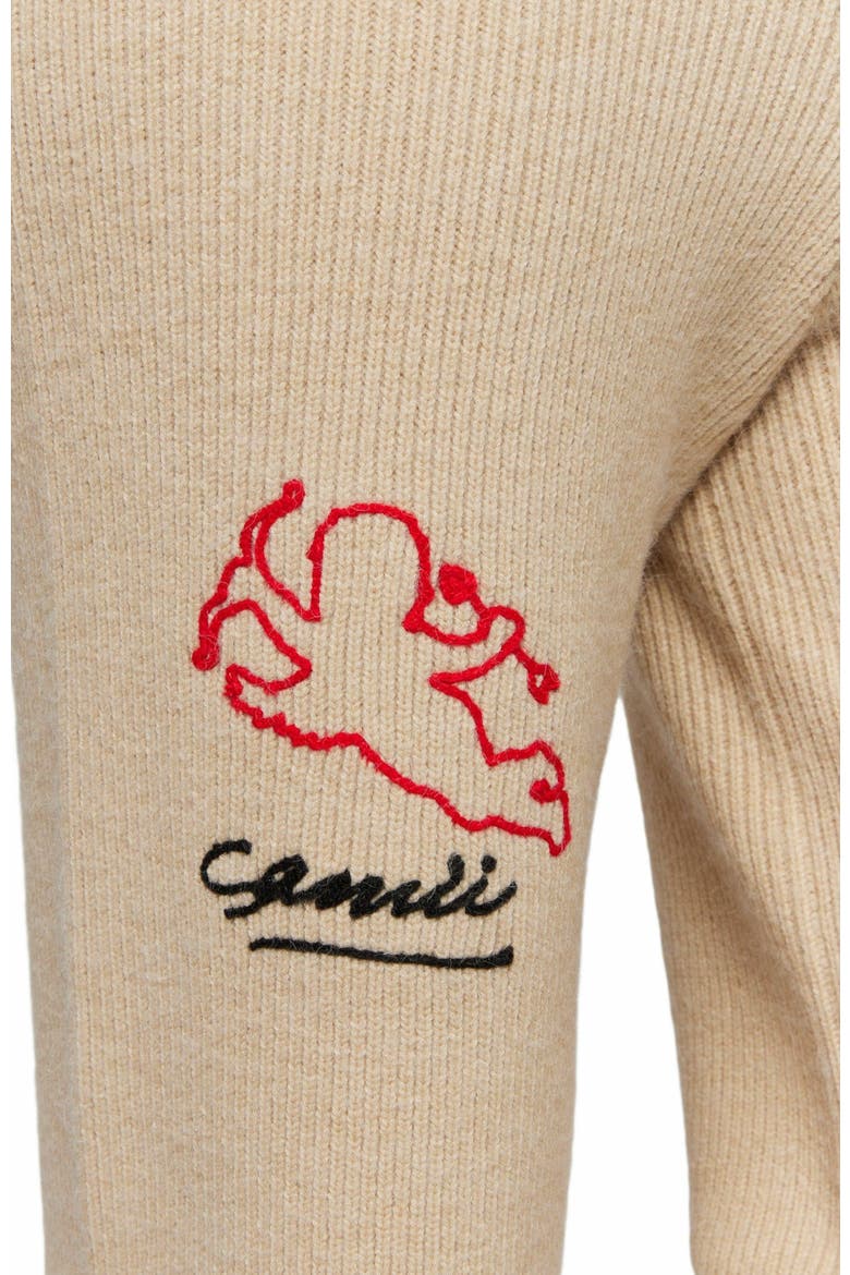 Cupid Knit Pants, Main, color, TAN