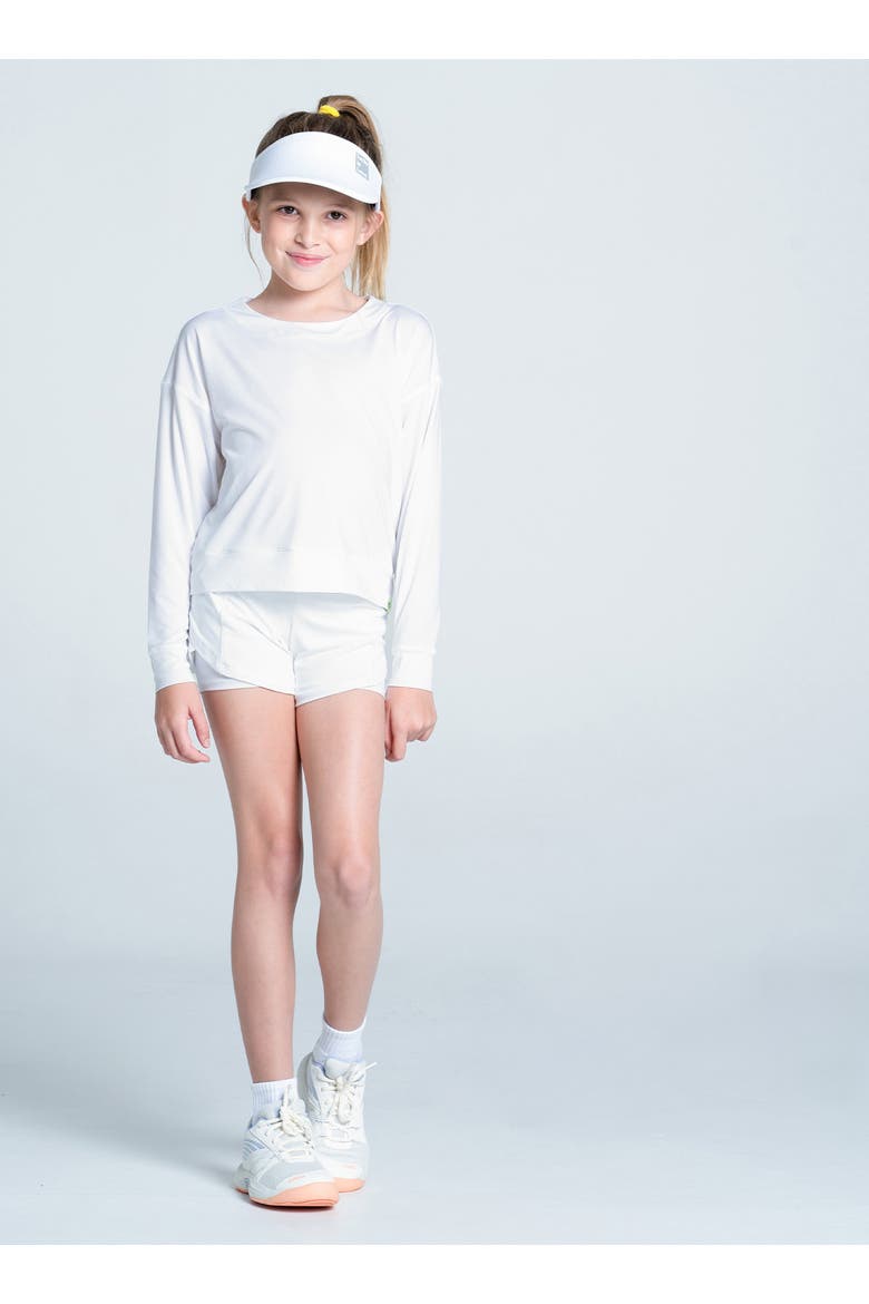 Hype Long Sleeve, Alternate, color, White