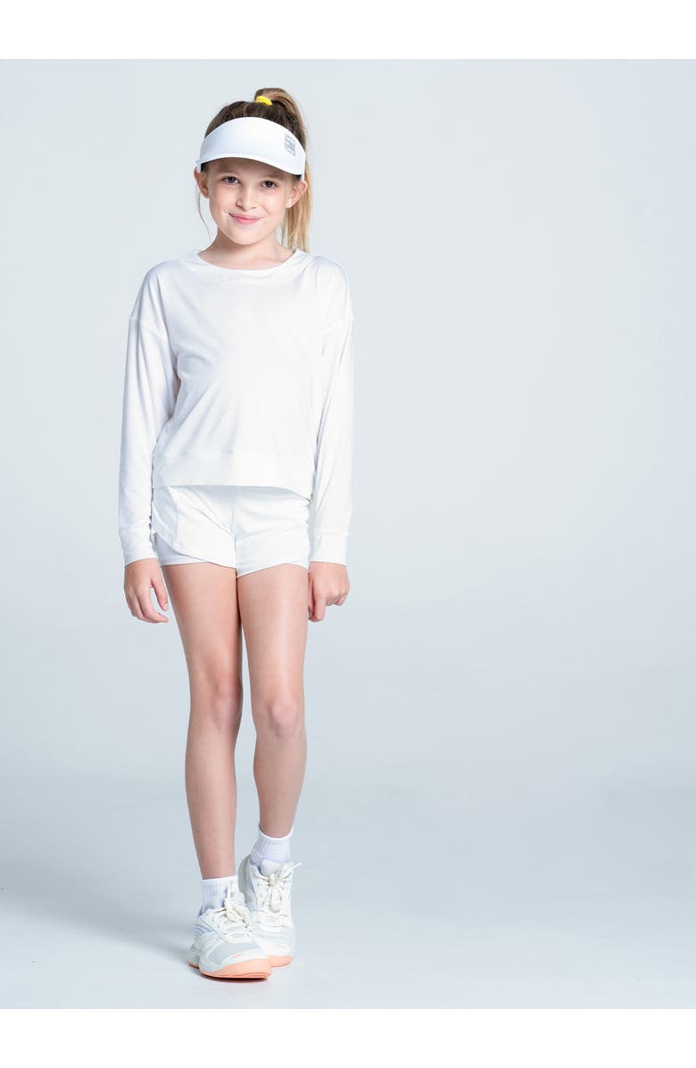 Lucky in Love Girls Hype - Big Kid, Alternate, color, White