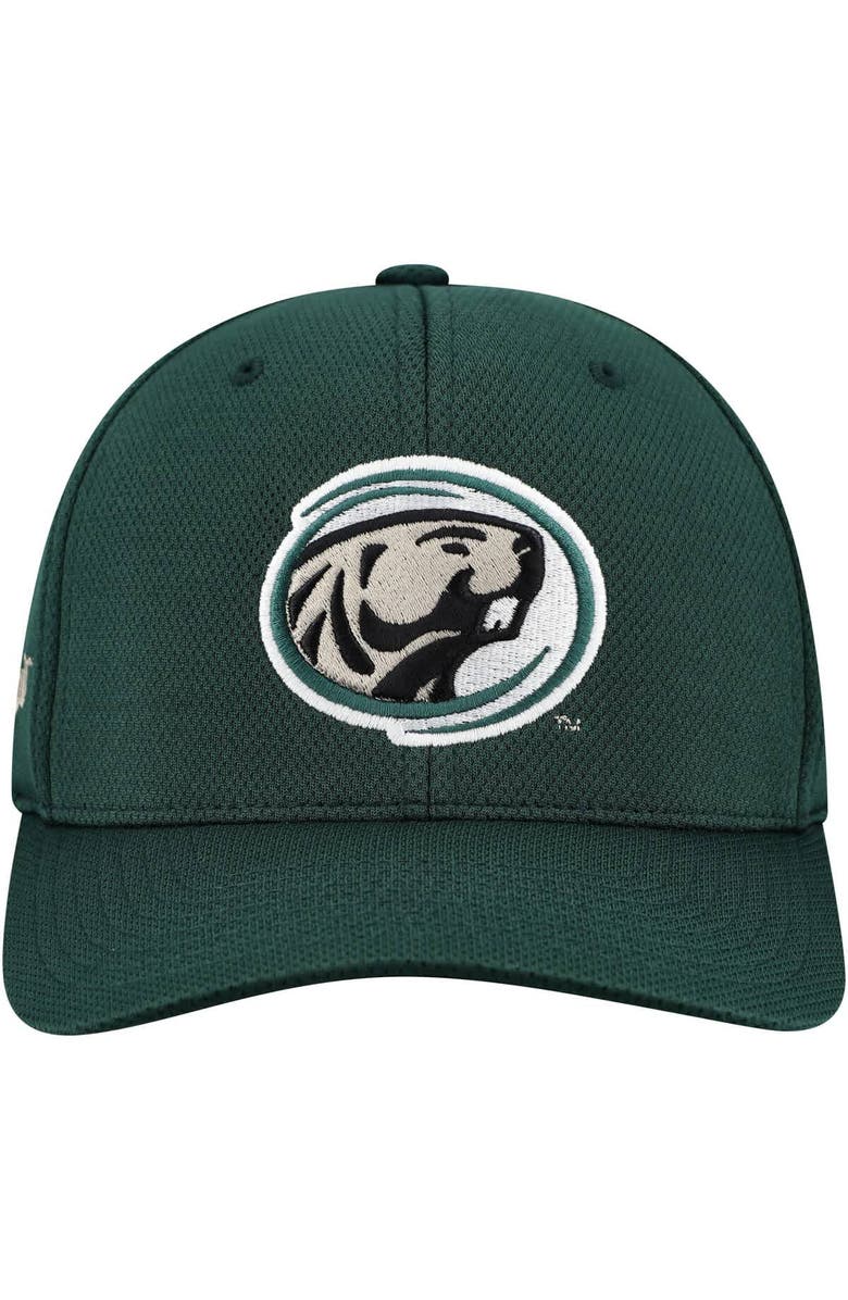 TOP OF THE WORLD Men's Top of the World  Green Bemidji State Beavers Reflex Performance Flex Hat, Alternate, color, Green