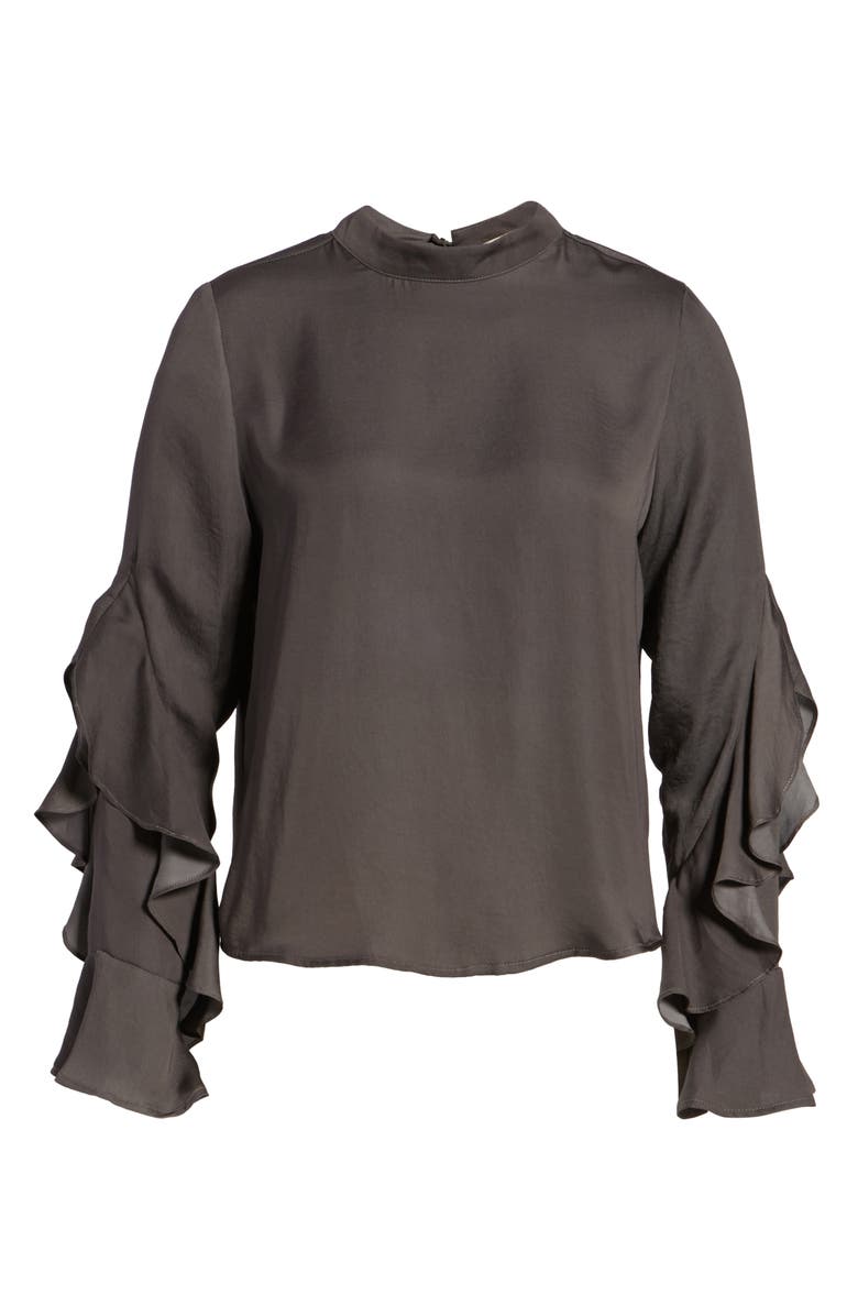Elodie Ruffle Sleeve Blouse, Alternate, color, 