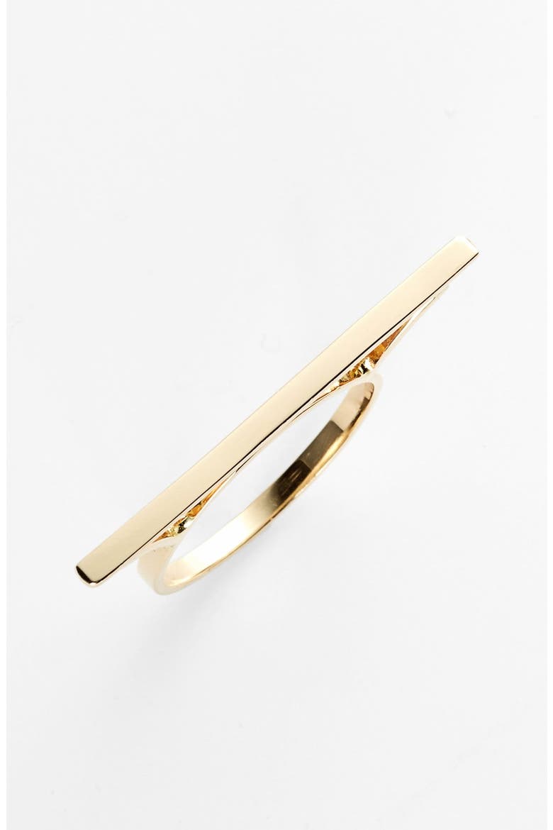 Jewelry 'Spellbound' Bar Ring, Main, color, YELLOW GOLD