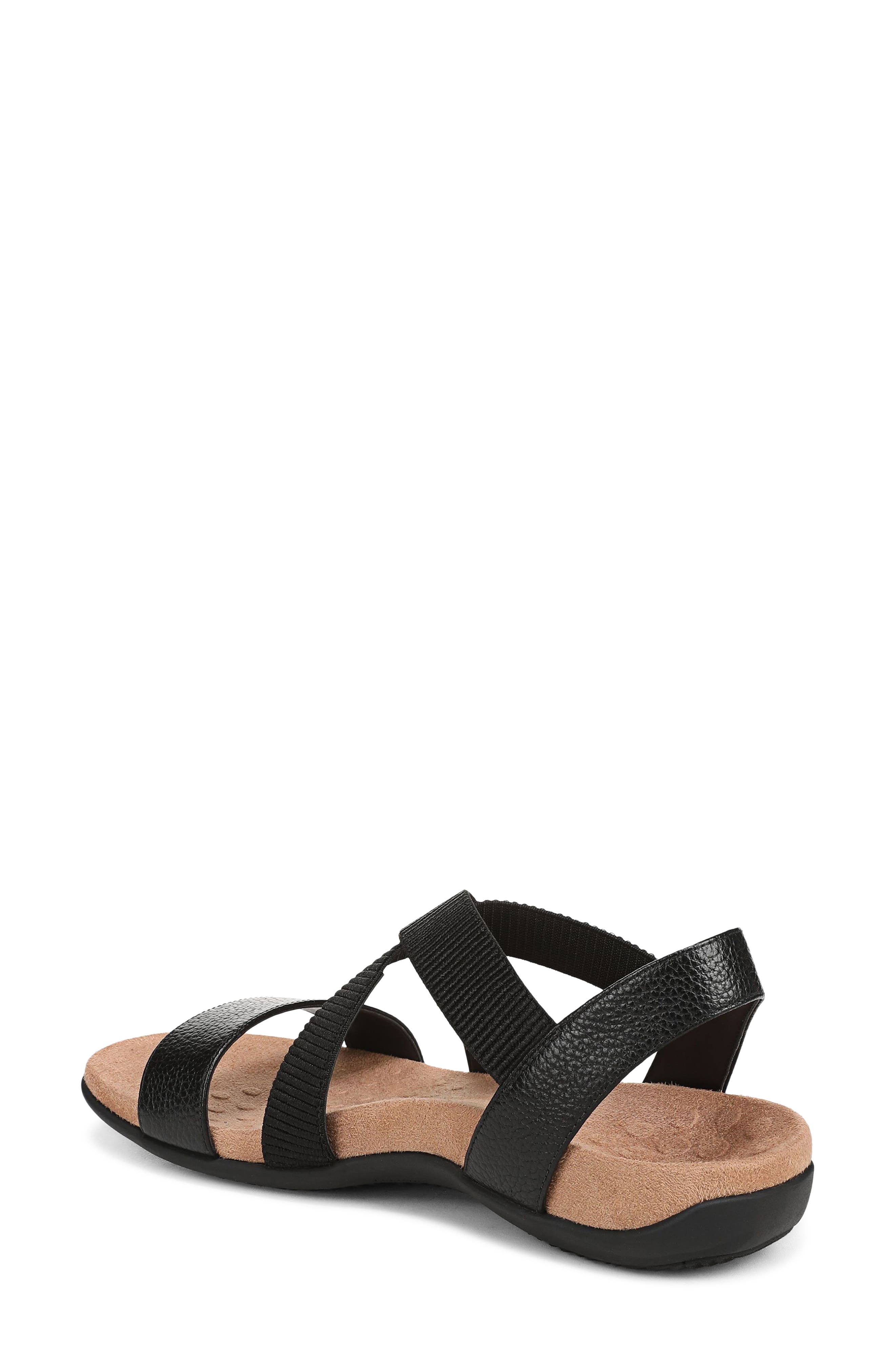 Vionic Raina Slingback Sandal, Alternate, color, Black
