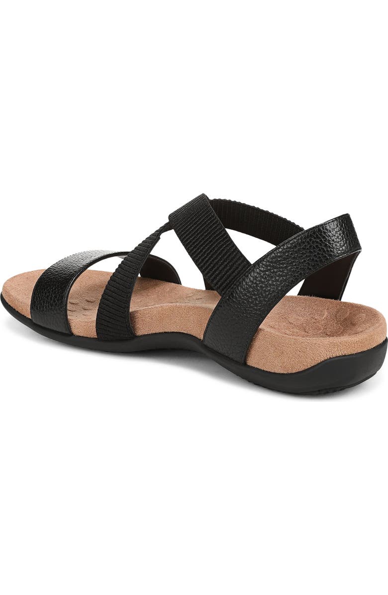 Vionic Raina Slingback Sandal, Alternate, color, Black