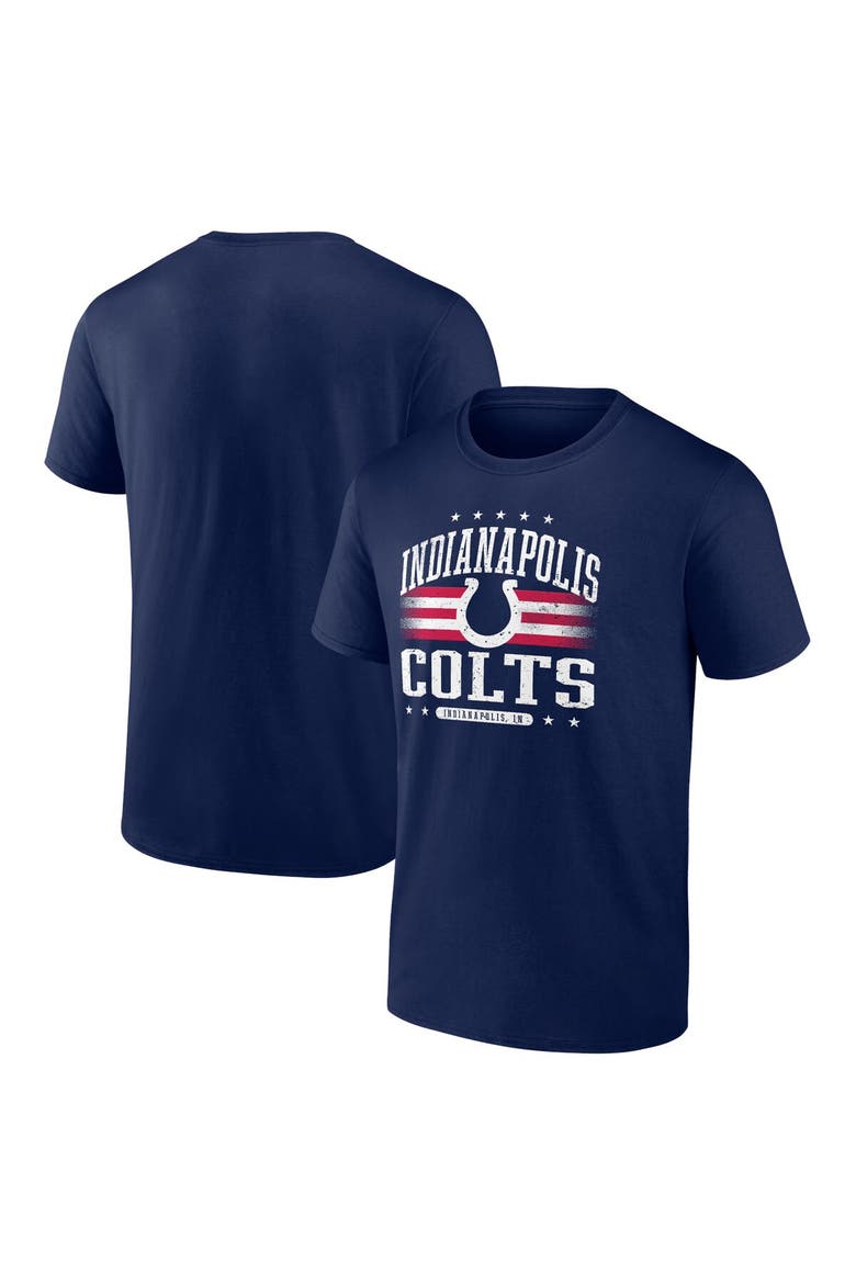 Men's Fanatics Branded  Navy Indianapolis Colts Americana T-Shirt, Alternate, color, Navy